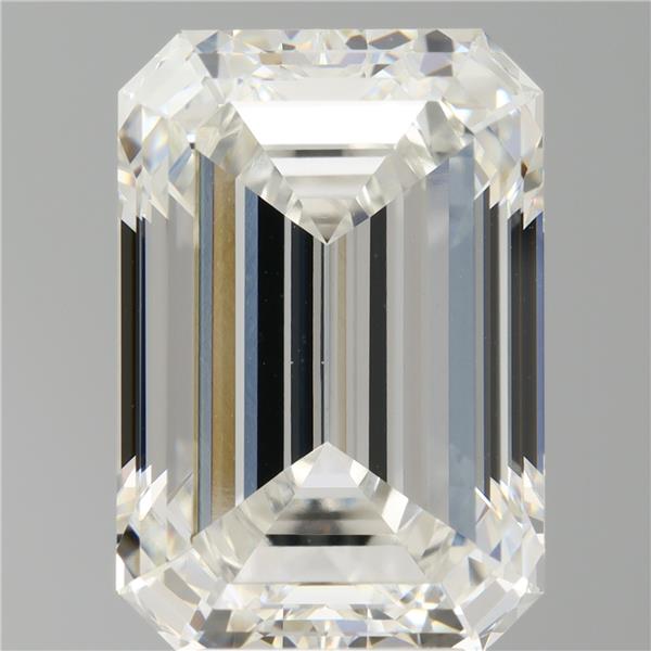 7.07 ct. emerald Lab Grown Diamond front image