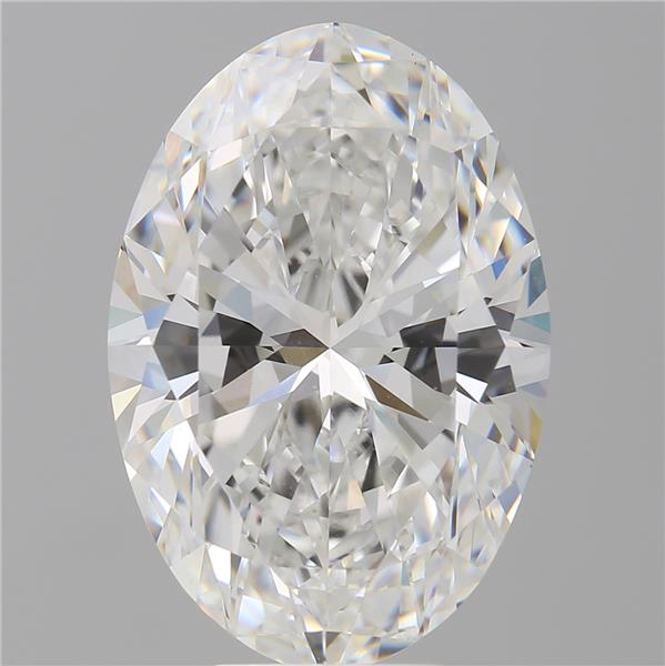 8.10 ct. oval Lab Grown Diamond front image
