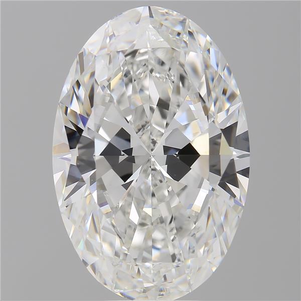 8.99 ct. oval Lab Grown Diamond front image