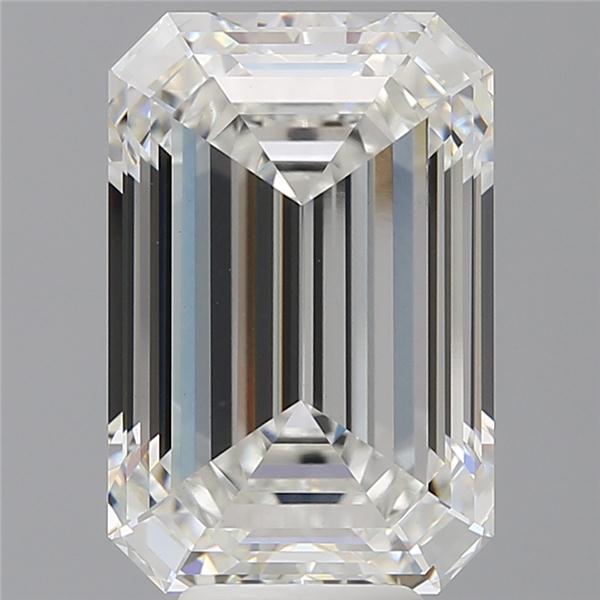 8.09 ct. emerald Lab Grown Diamond front image
