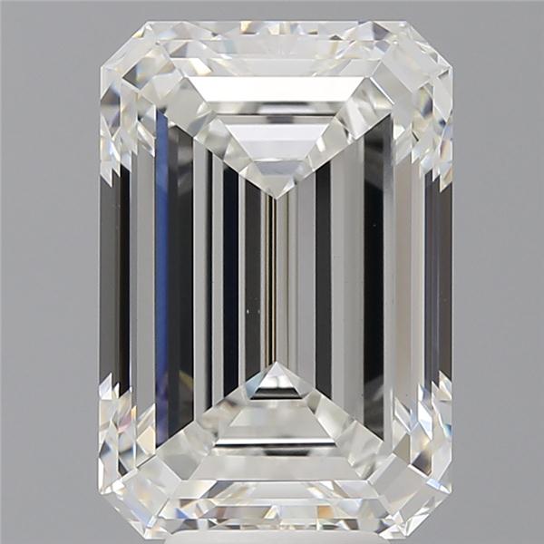 7.59 ct. emerald Lab Grown Diamond front image