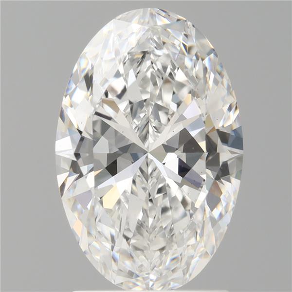 2.08 ct. oval Lab Grown Diamond front image