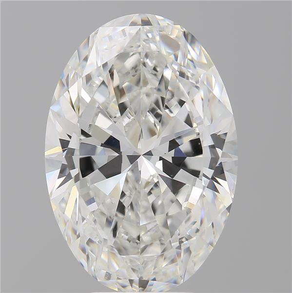 7.52 ct. oval Lab Grown Diamond front image