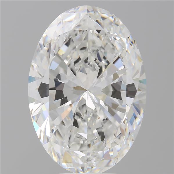 9.02 ct. oval Lab Grown Diamond front image