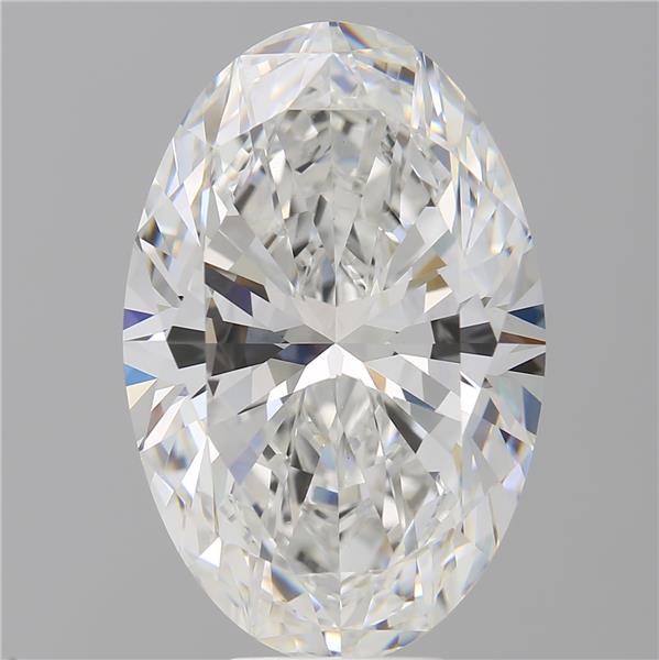 9.08 ct. oval Lab Grown Diamond front image