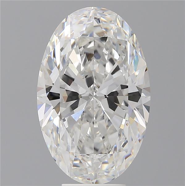 7.10 ct. oval Lab Grown Diamond front image