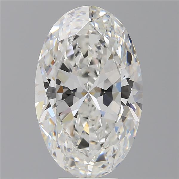 7.60 ct. oval Lab Grown Diamond front image
