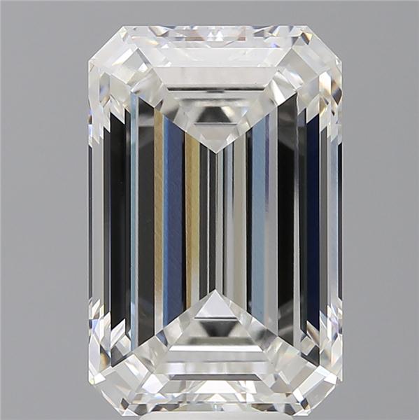 9.50 ct. emerald Lab Grown Diamond front image