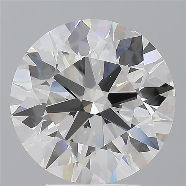 4.10 ct. round Lab Grown Diamond front image