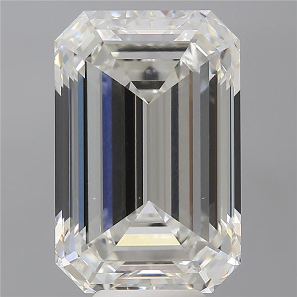 9.09 ct. emerald Lab Grown Diamond front image