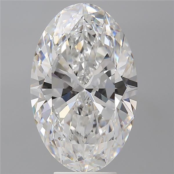 6.52 ct. oval Lab Grown Diamond front image