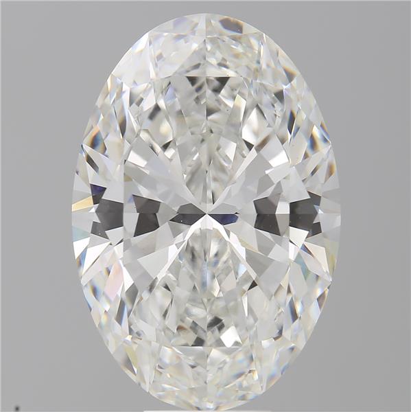 11.09 ct. oval Lab Grown Diamond front image