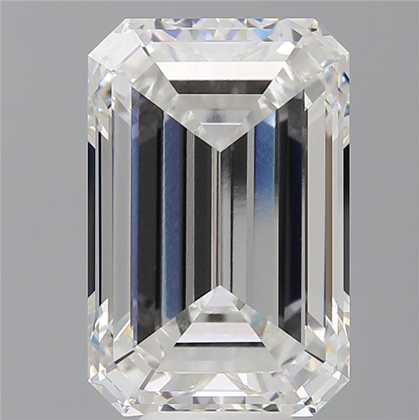 10.09 ct. emerald Lab Grown Diamond front image