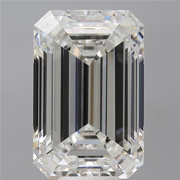 10.09 ct. emerald Lab Grown Diamond front image