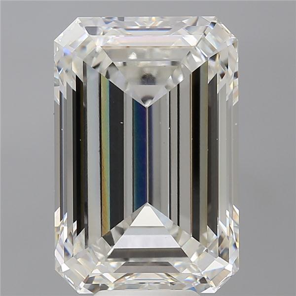 10.50 ct. emerald Lab Grown Diamond front image