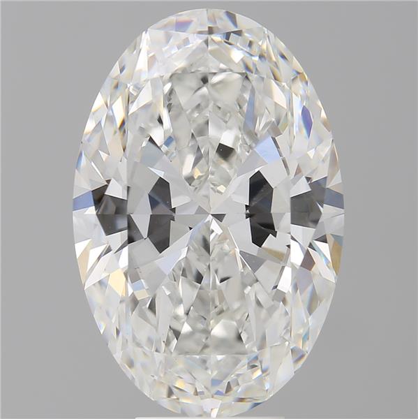 7.56 ct. oval Lab Grown Diamond front image