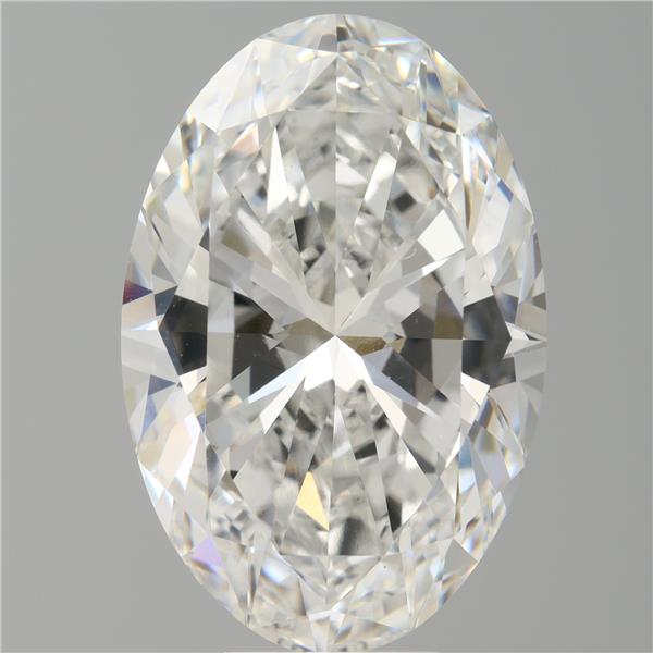 9.03 ct. oval Lab Grown Diamond front image