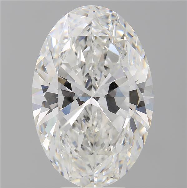 8.05 ct. oval Lab Grown Diamond front image