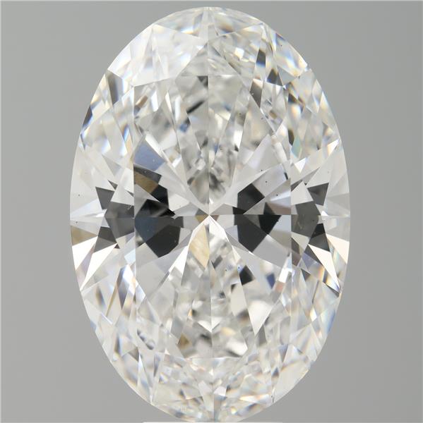 9.08 ct. oval Lab Grown Diamond front image