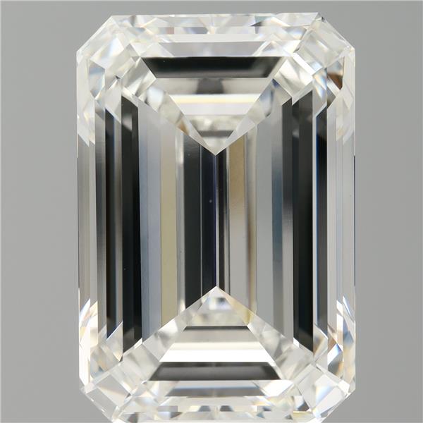 9.53 ct. emerald Lab Grown Diamond front image