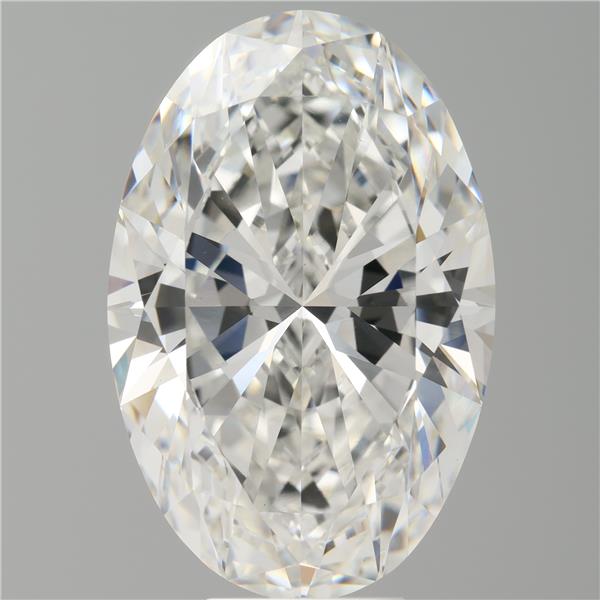 9.09 ct. oval Lab Grown Diamond front image