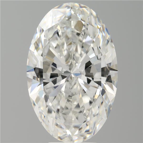 8.01 ct. oval Lab Grown Diamond front image
