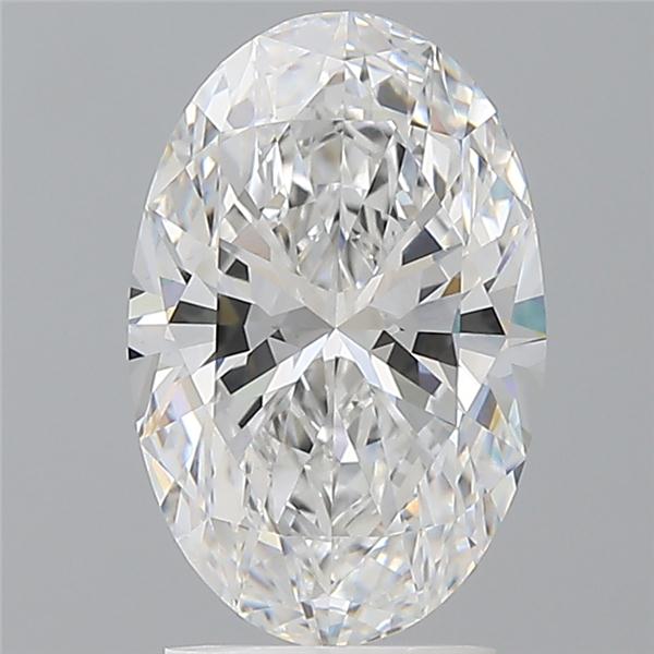 2.60 ct. oval Lab Grown Diamond front image