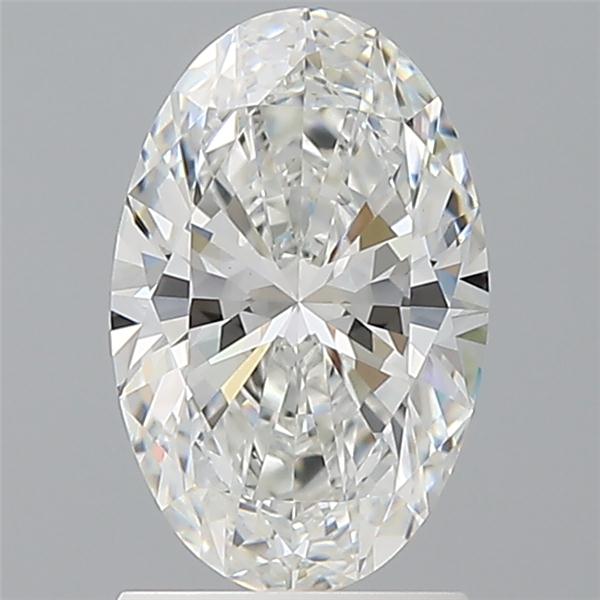 1.60 ct. oval Lab Grown Diamond front image