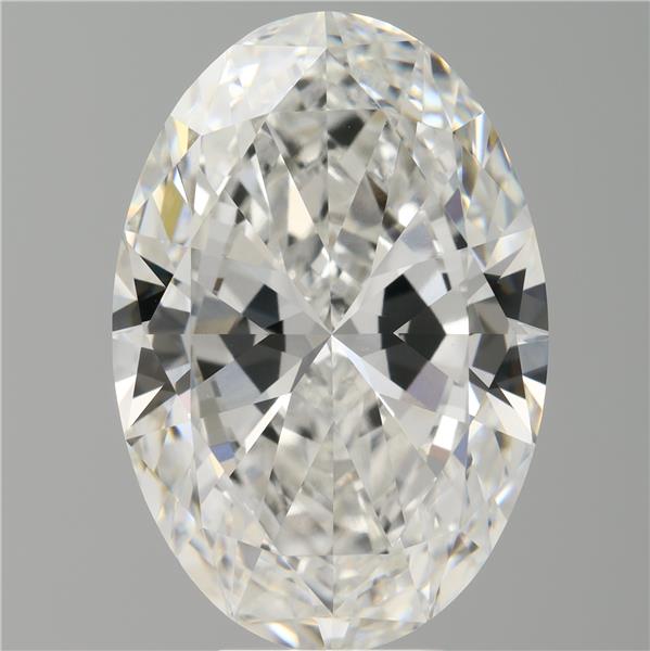 8.04 ct. oval Lab Grown Diamond front image