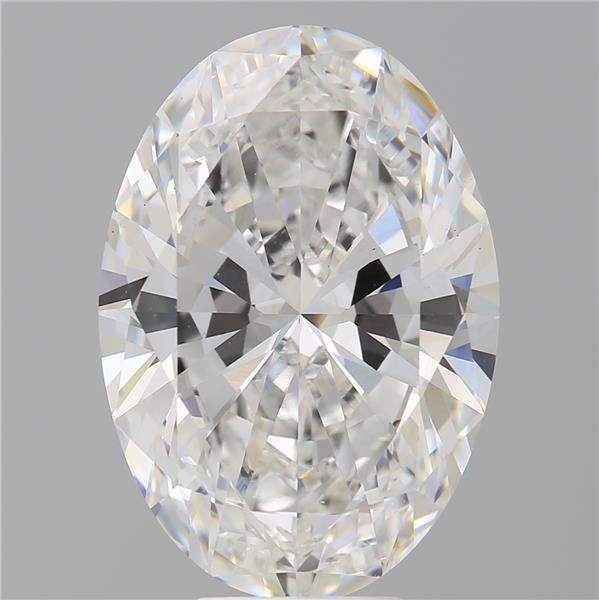 8.59 ct. oval Lab Grown Diamond front image