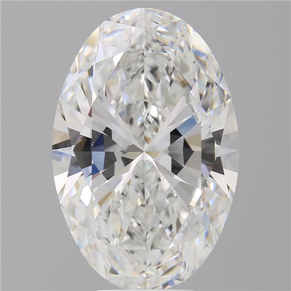 8.04 ct. oval Lab Grown Diamond front image