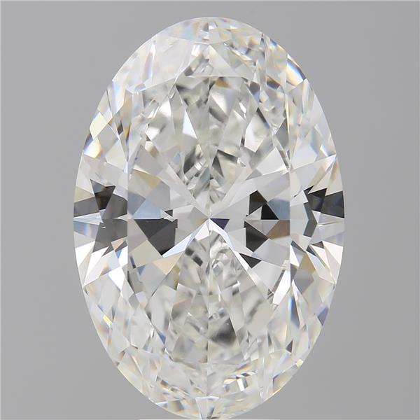8.56 ct. oval Lab Grown Diamond front image