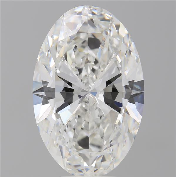 8.05 ct. oval Lab Grown Diamond front image