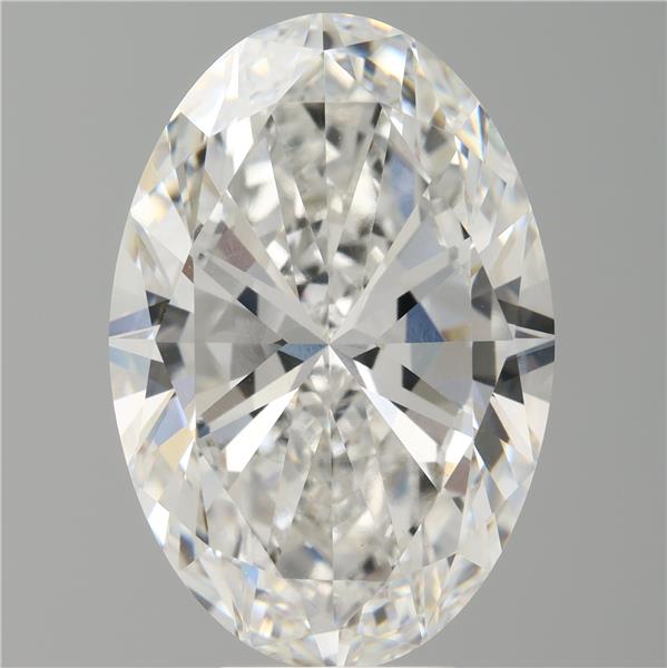7.96 ct. oval Lab Grown Diamond front image