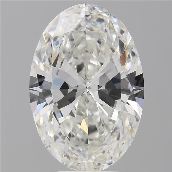 7.07 ct. oval Lab Grown Diamond front image
