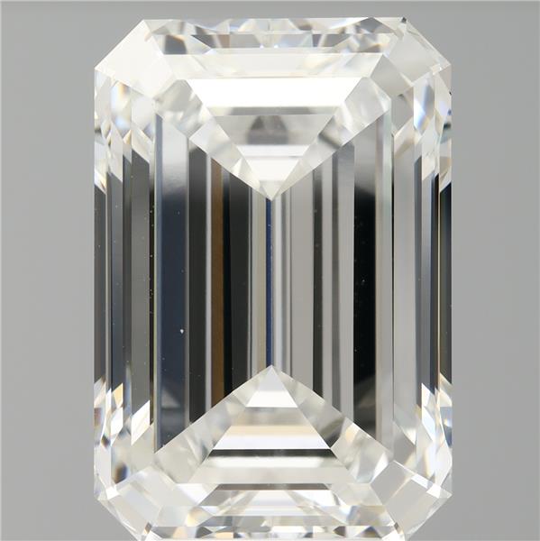 7.08 ct. emerald Lab Grown Diamond front image