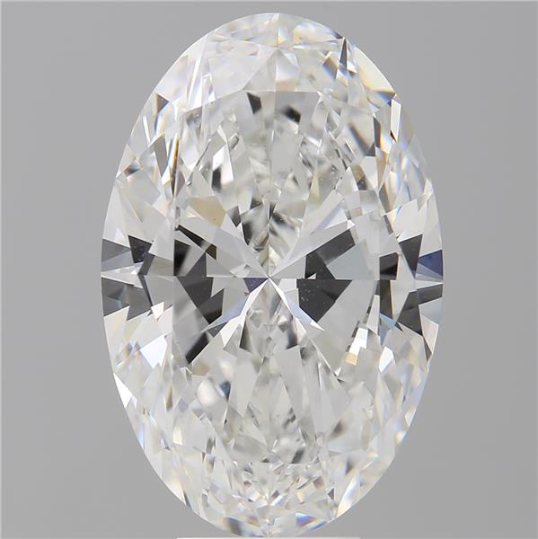 8.02 ct. oval Lab Grown Diamond front image