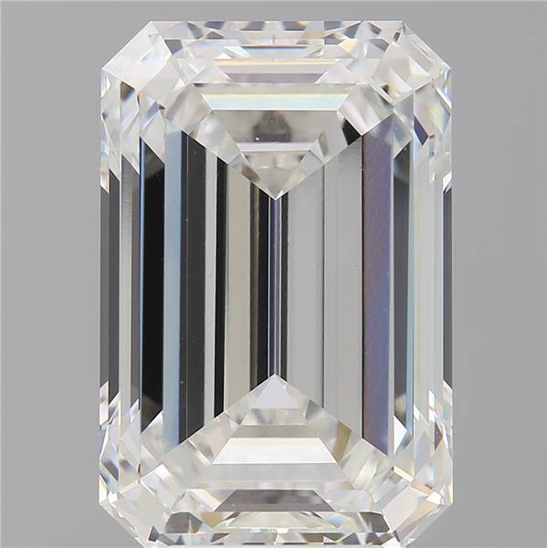 8.04 ct. emerald Lab Grown Diamond front image