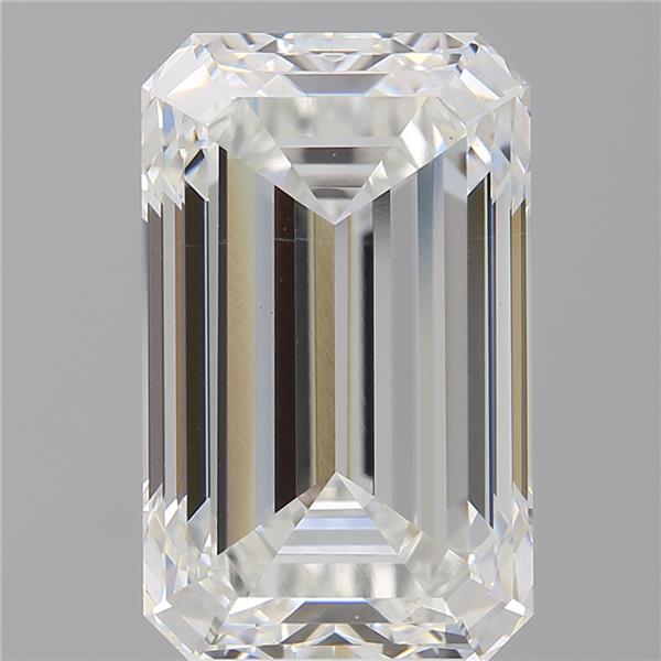 6.51 ct. emerald Lab Grown Diamond front image