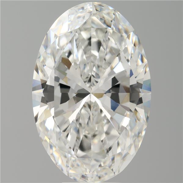 9.51 ct. oval Lab Grown Diamond front image