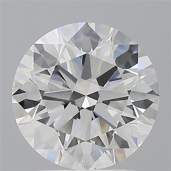 2.56 ct. round Lab Grown Diamond front image