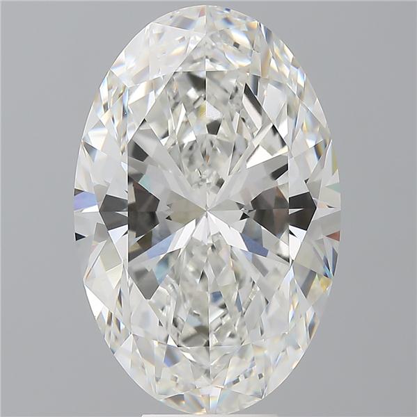 9.58 ct. oval Lab Grown Diamond front image
