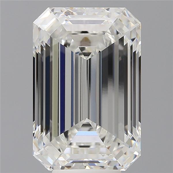 8.04 ct. emerald Lab Grown Diamond front image