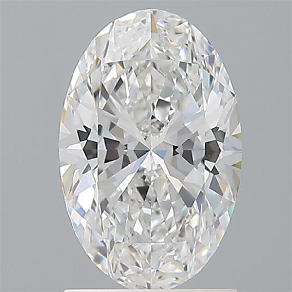1.55 ct. oval Lab Grown Diamond front image