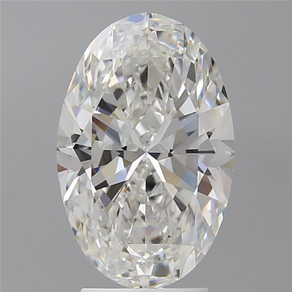3.57 ct. oval Lab Grown Diamond front image