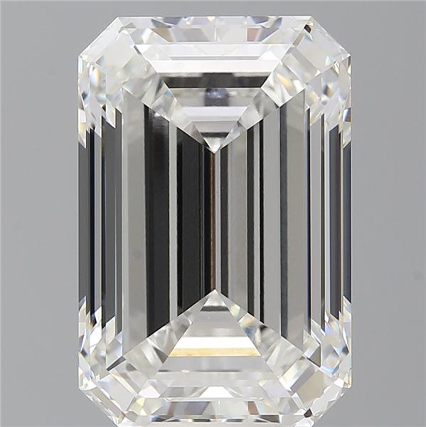 12.09 ct. emerald Lab Grown Diamond front image
