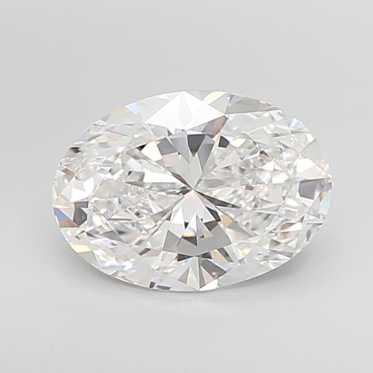 5.01 ct. oval Lab Grown Diamond front image