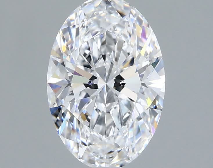 1.25 ct. oval Lab Grown Diamond front image