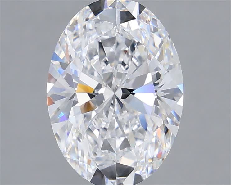 2.05 ct. oval Lab Grown Diamond front image