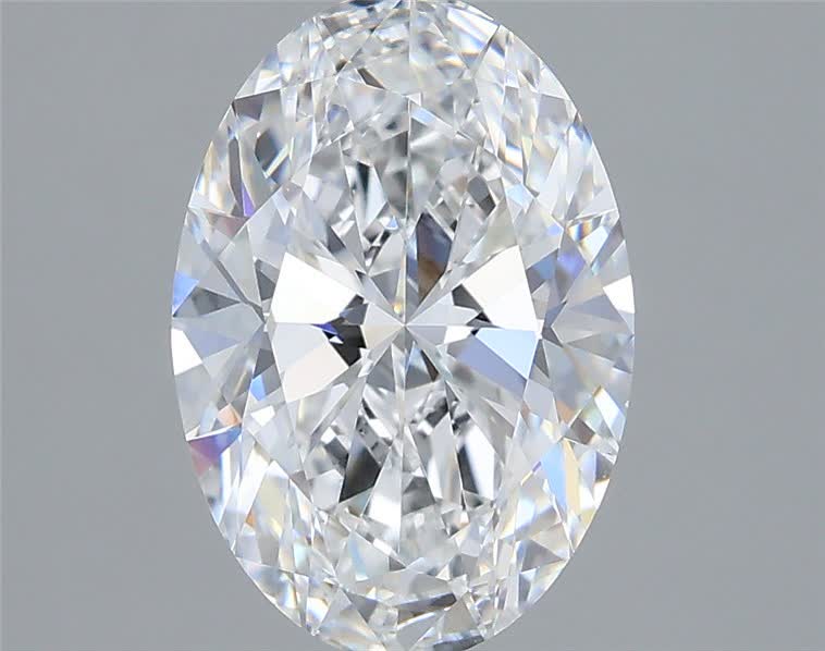 2.03 ct. oval Lab Grown Diamond front image